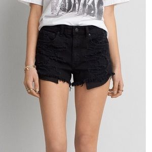 American Eagle Vintage Festival High Rise Shorts